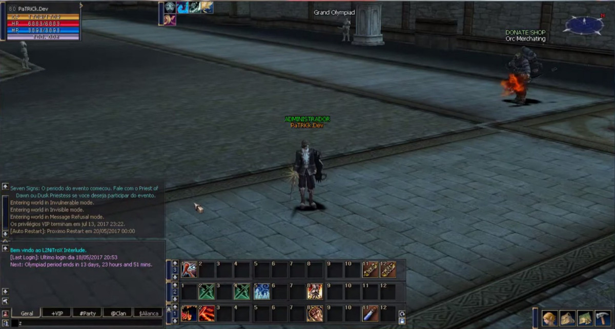 Servidor de Lineage 2 que editei